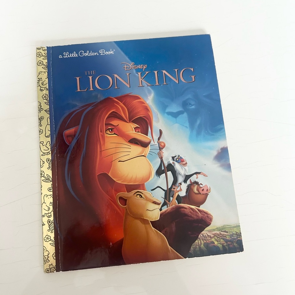 2011 Disney The Lion King Little Golden Book
